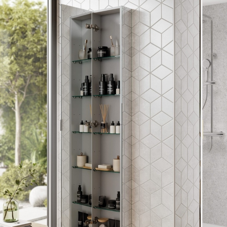 HIB Eris 300mm Tall Mirror Sanctuary Bathrooms